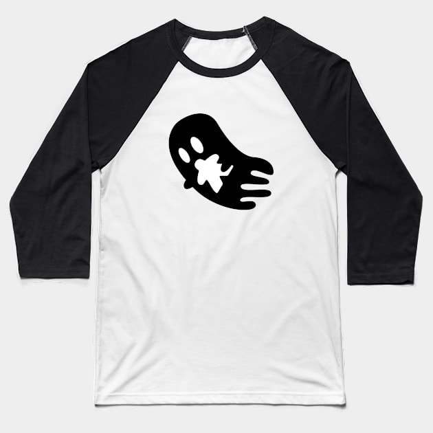 Ghost Carrying Meeple Board Games Baseball T-Shirt by pixeptional